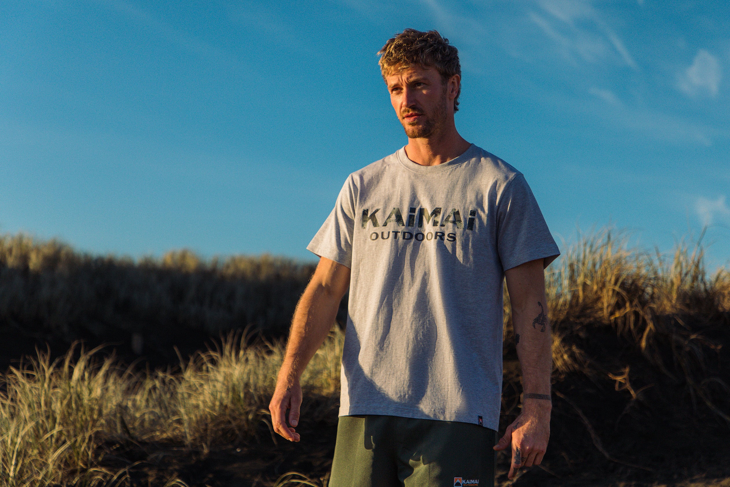 Men's Camo Logo Tee