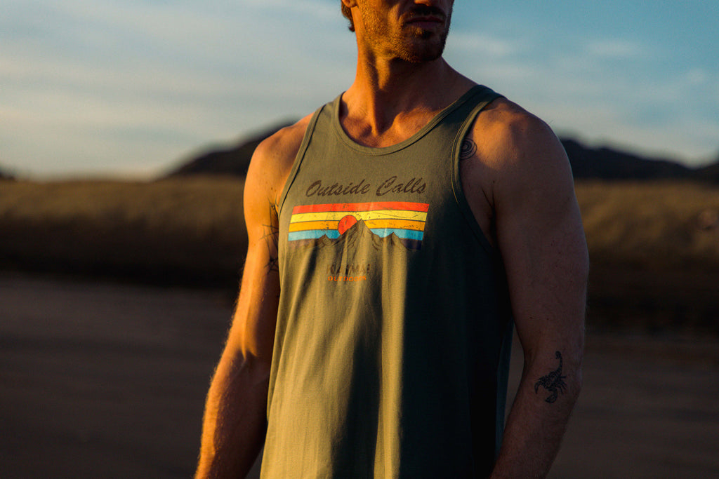 Men's Sunset Singlet