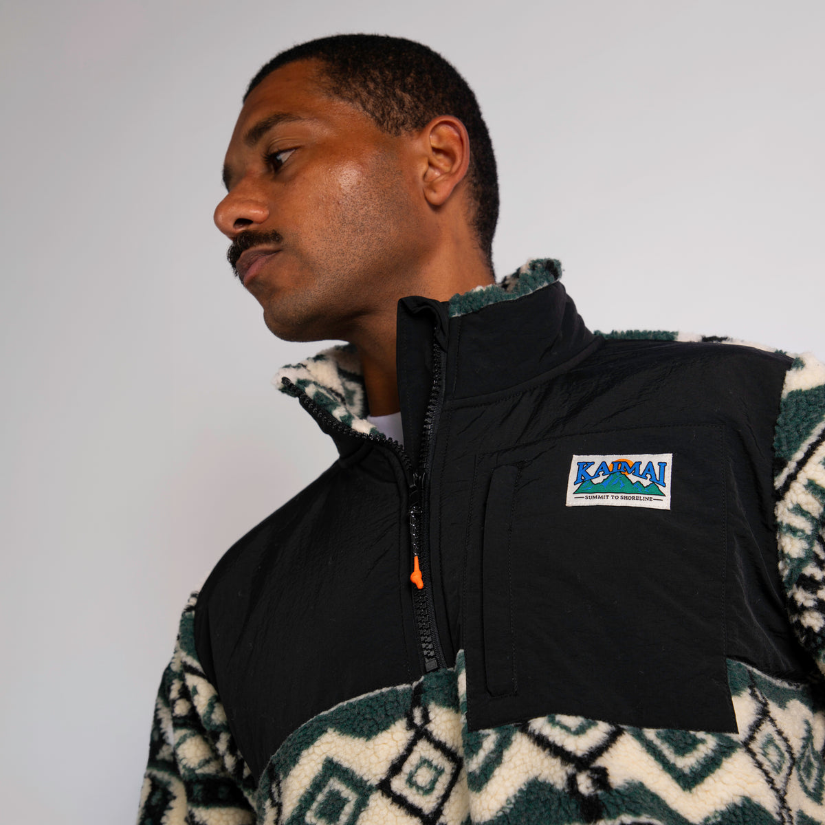 Men's Alpine Ikat Fleece