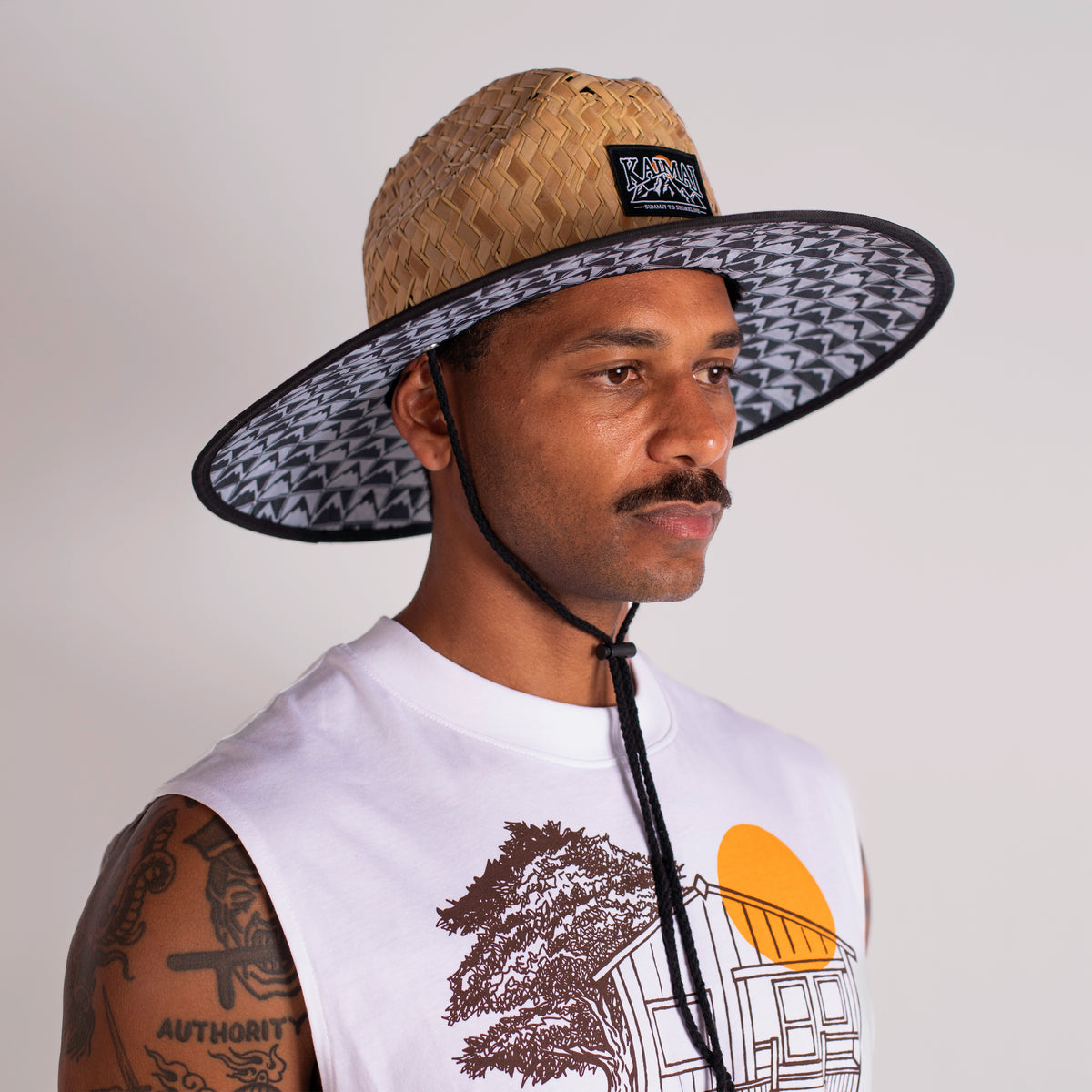 Unisex Straw Waterman Hat