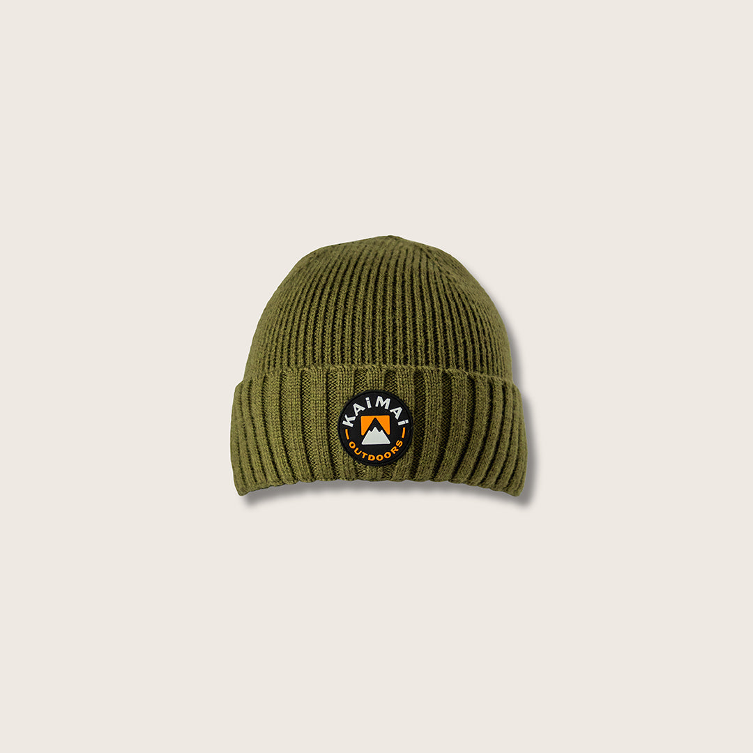 Apricity Badge Beanie – Kaimai Outdoors