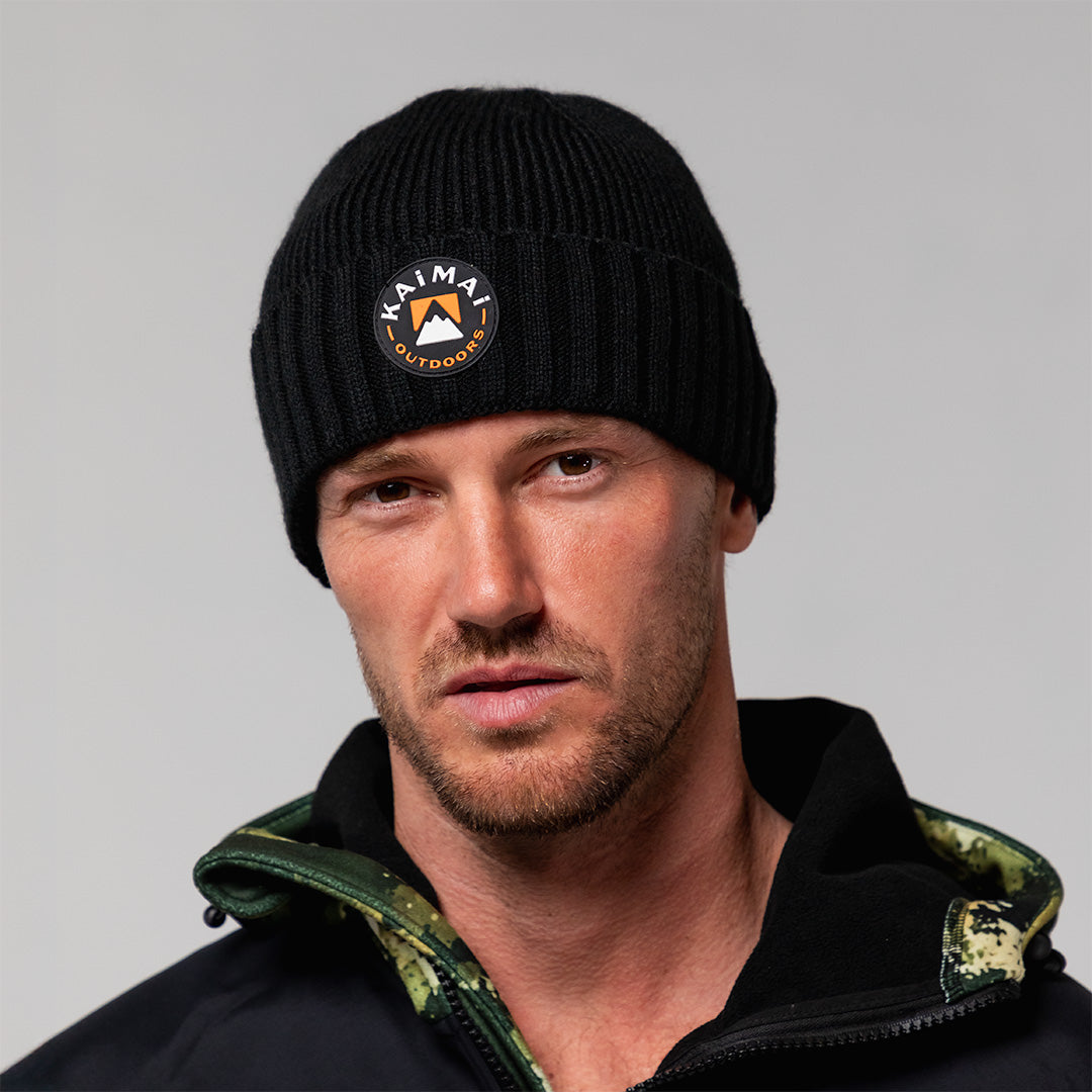 Apricity Badge Beanie – Kaimai Outdoors