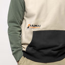 Men's Colour Block Hoodie