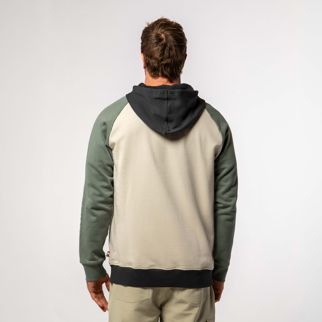 Men's Colour Block Hoodie