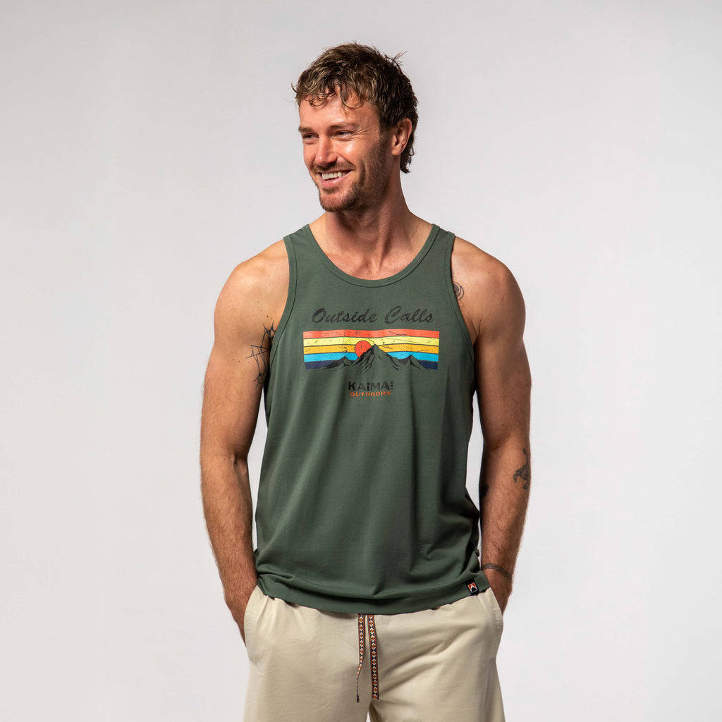 Men's Sunset Singlet