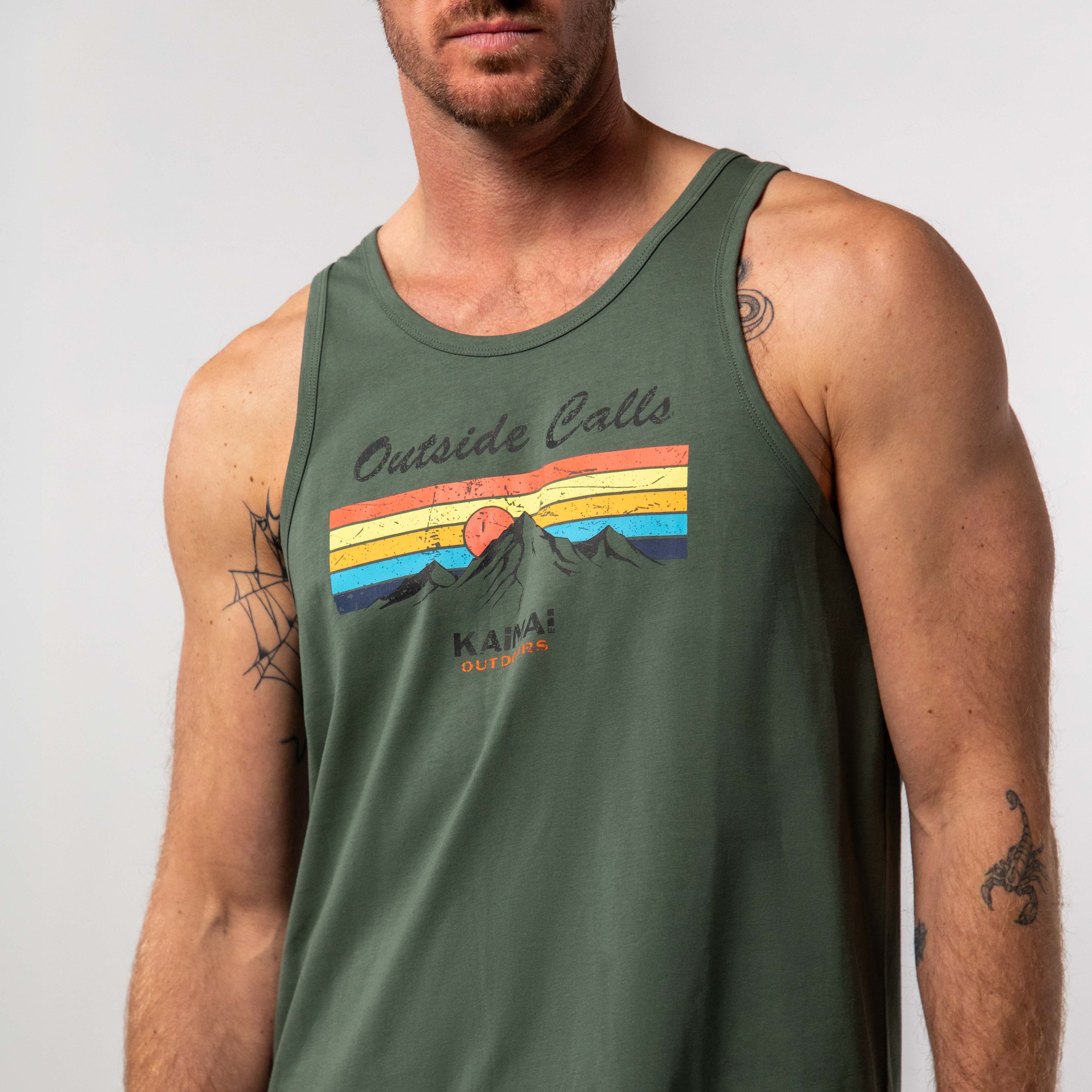 Men's Sunset Singlet